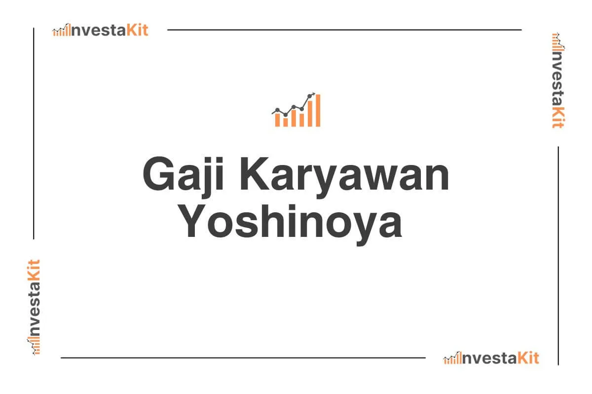 Gaji Karyawan Yoshinoya