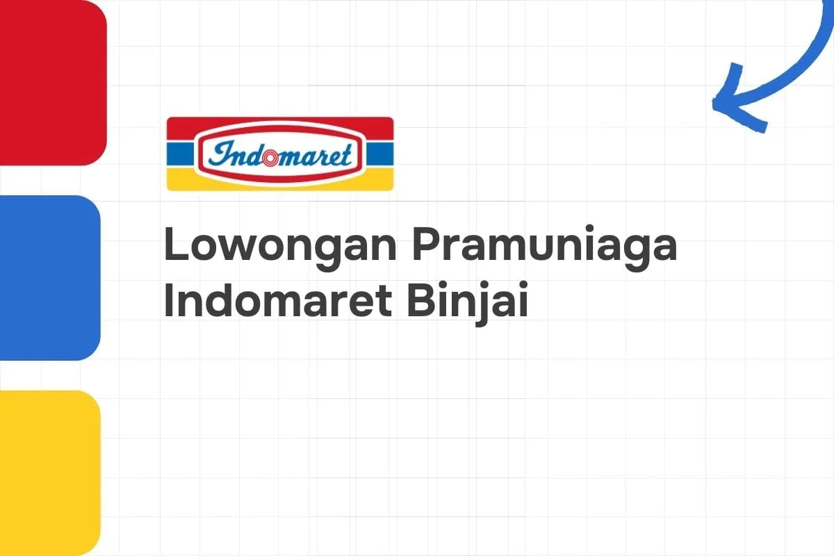 Lowongan Pramuniaga Indomaret Binjai