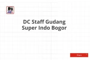 DC Staff Gudang Super Indo Bogor